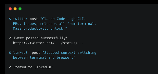 Share Your Random Thoughts with the World Without Leaving Claude Code